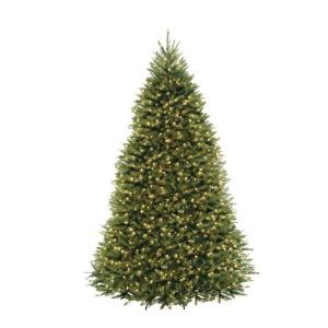 10 ft. Dunhill Fir Artificial Christmas Tree with 1200 Clear Lights