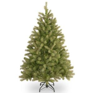 4.5 ft. Unlit Feel-Real Downswept Douglas Fir Artificial Christmas Tree