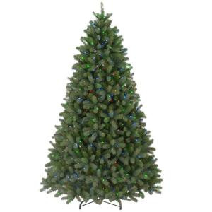 7.5 ft. FEEL-REAL Downswept Douglas Fir Artificial Christmas Tree with 750 Multi-Color Lights