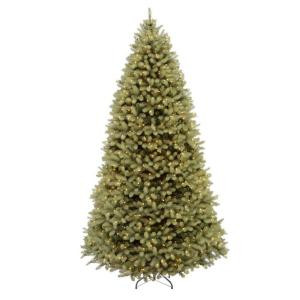 9 ft. FEEL-REAL Downswept Douglas Fir Artificial Christmas Tree with 900 Clear Lights