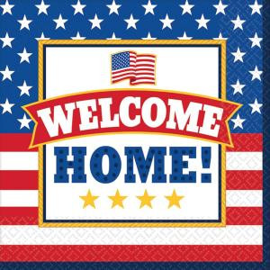 6.5 in. x 6.5 in. Welcome Home Luncheon Napkins (36-Count, 3-Pack)
