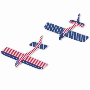 7.875 in. x 8.875 in. Patriotic Gliders (12-Count, 2-Pack)