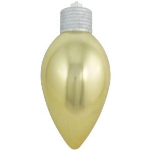 12 in. Gilded Gold Shatterproof C9 Lightbulb (Set of 6)