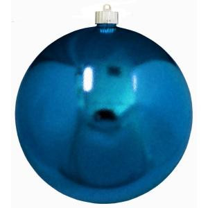 8 in. Balmy Seas Shatterproof Ball Ornament (Pack of 6)