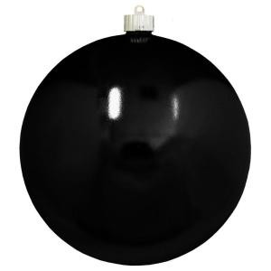 8 in. Onyx Shatterproof Ball Ornament (Pack of 6)