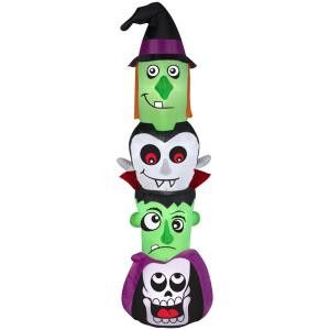 7 ft. Inflatable Halloween Totem Pole