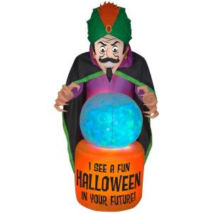 7.5 ft. Inflatable-Mixed Media-Fire and Ice-Fortune Teller (BBG)