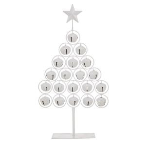 24.2 in. H Iron Bell Table Tree