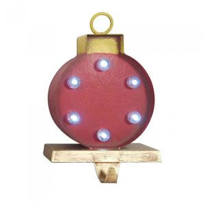 8.48 in. H Marquee LED Ornament Stocking Holder
