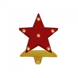 8.48 in. H Marquee LED Star Stocking Holder