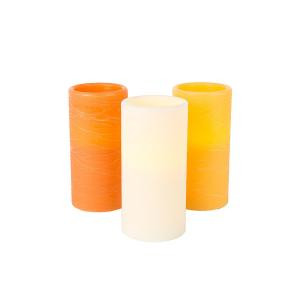 3 in. x 6 in. Battery Operated LED Candles - Assorted Colors