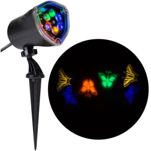 11.81 in. Projection-Whirl-a-Motion-Butterflies (BGOY) Light Stake