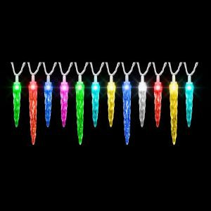 24-Light ColorMotion Icicle Deluxe Light String