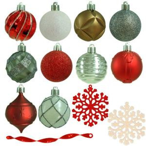 2.3 in. Winter Tidings Shatter-Resistant Ornament (101-Count)