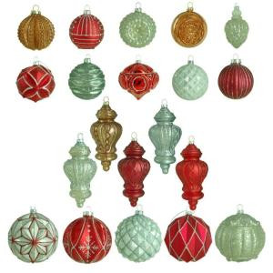 Winter Tidings Glass Ornament (20-Count)