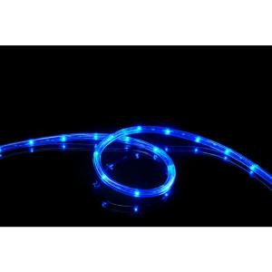 16 ft. Blue All Occasion Indoor Outdoor LED Rope Light 360° Directional Shine Decoration