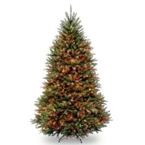 10 ft. PowerConnect(TM) Dunhill Fir Tree with Dual Color LED Lights