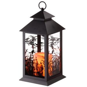 12 in. LED Witch Lantern