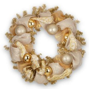 27 in. Lace Artificial Wreath