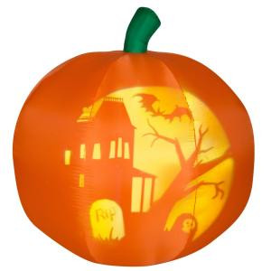5 ft. Inflatable Panoramic Projection Pumpkin
