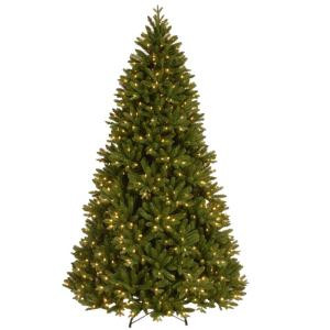 7-1/2 ft. Feel Real Scandinavian Fir Hinged Artificial Christmas Tree with 750 Clear Lights