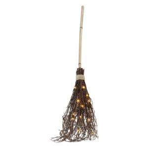 45 in. Witches Broom with LED Lights