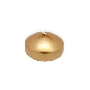 1.75 in. Metallic Gold Floating Candles (Box of 24)