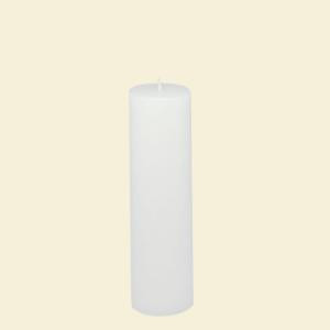 2 in. x 6 in. White Pillar Candle Bulk (24-Case)