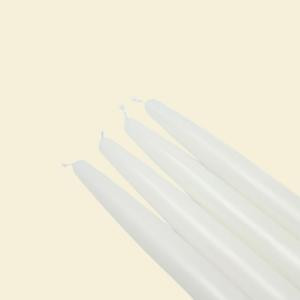6 in. White Taper Candles (12-Set)