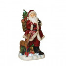 22.8 in. H Battery Operated Musical Santa Figurine