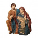 23 in. H Hand Painted Resin Holy Family Figurine