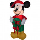 23.62 in. W 17.32 in. D x 42.13 in. H Airblown-Mickey with Wreath
