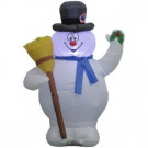 42 in. Inflatable Airblown Frosty with Broom