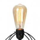 6 in. H ST64 Edison Bulbs (4-Pack)