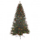7 ft. Pre-lit Incandescent Northern Fir Artificial Christmas Tree with 600 UL Multi Lights