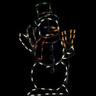 72 in. LED Pro-Line Waving Snowman