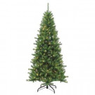 7.5 ft. Pre-Lit LED Kingston Pine Artificial Christmas tree with Color Changing Function