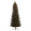 9 ft. Pre-Lit Incandescent Slim Fraser Fir Artificial Christmas Tree with 800 UL Multi Lights