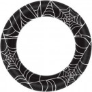 10 in. x 10. in. Spider Web Round Paper Plate (40-Count, 4-Pack)