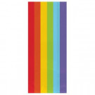 11.5 in. x 5 in. Rainbow Cellophane Party Bags (25-Count, 9-Pack)