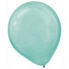 12 in. Pearlized Robin's Egg Blue Latex Balloons (15-Count, 16-Pack)