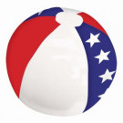 13 in. Patriotic Inflatable Beach Ball (9-Pack)