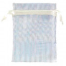 3 in. x 4 in. Iridescent Organza Bags (12-Count, 4-Pack)