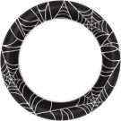 6.75 in. x 6.75. in. Spider Web Round Paper Plate (40-Count, 8-Pack)