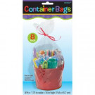 7.75 in. x 18 in. Clear Plastic Container Bags (8-Count, 6-Pack)