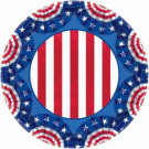 9 in. x 9 in. American Pride Plates (60-Count)