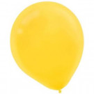 9 in. Yellow Sunshine Latex Balloons (20-Count, 18-Pack)