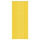 9.5 in. x 4 in. Yellow Sunshine Cellophane Party Bags (25-Count, 12-Pack)