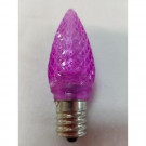 C9 Purple LED Light Bulb (Pack of 25)