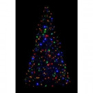 5 ft. Indoor/Outdoor Pre-Lit LED Artificial Christmas Tree with Green Frame and 280 Multi-Color Lights